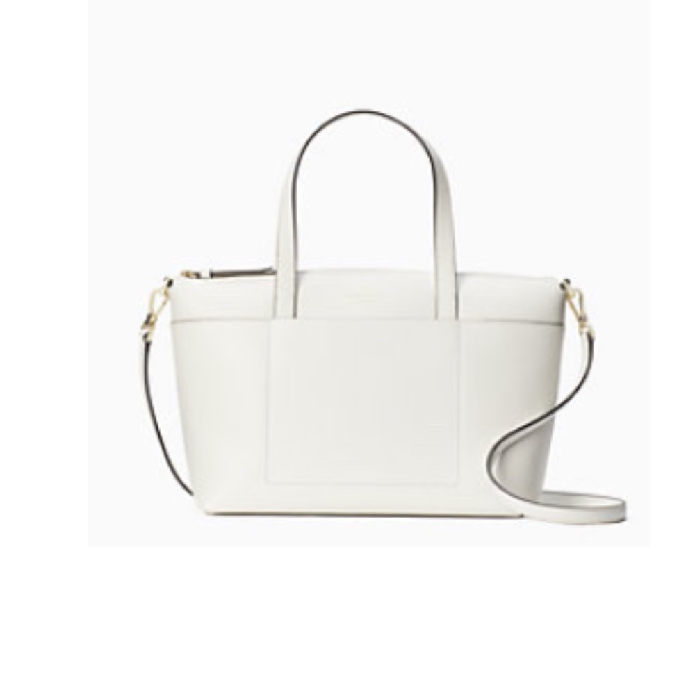NWT Kate Spade Patrice Satchel Optic White